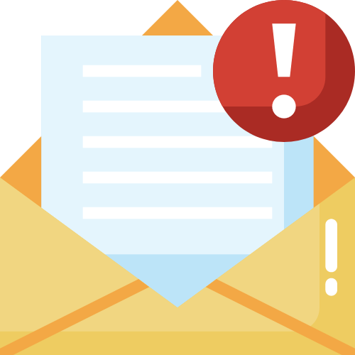 Ser cauteloso con correos y mensajes sospechosos