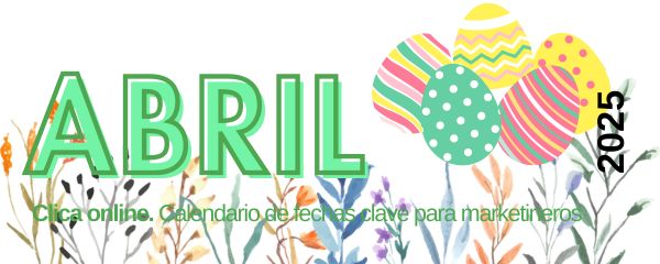Abril 2025 calendario marketing